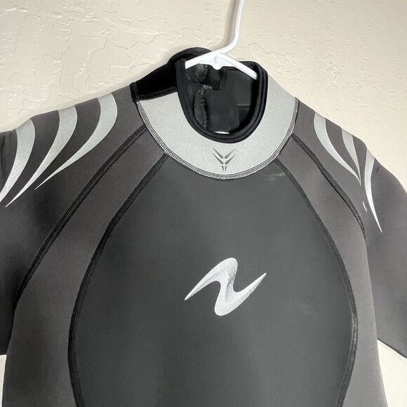 Aqua Lung Sports 2MM Wetsuit Shorty Scuba Dive Surf Black Mens Size XXL - Picture 3 of 8